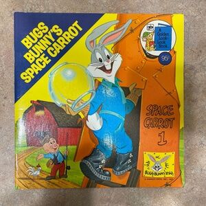 Vintage "Bugs Bunny's Space Carrot" Paperback Book
